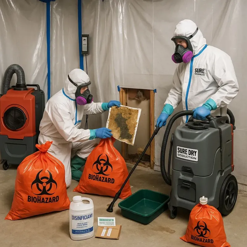 Contaminated Water Handling Protocols process in Bayou Vista, TX